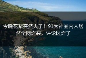 今晚花絮突然火了！91大神圈内人居然全网炸裂，评论区炸了