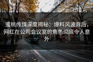 蜜桃传媒深度揭秘：爆料风波背后，网红在公司会议室的角色彻底令人意外